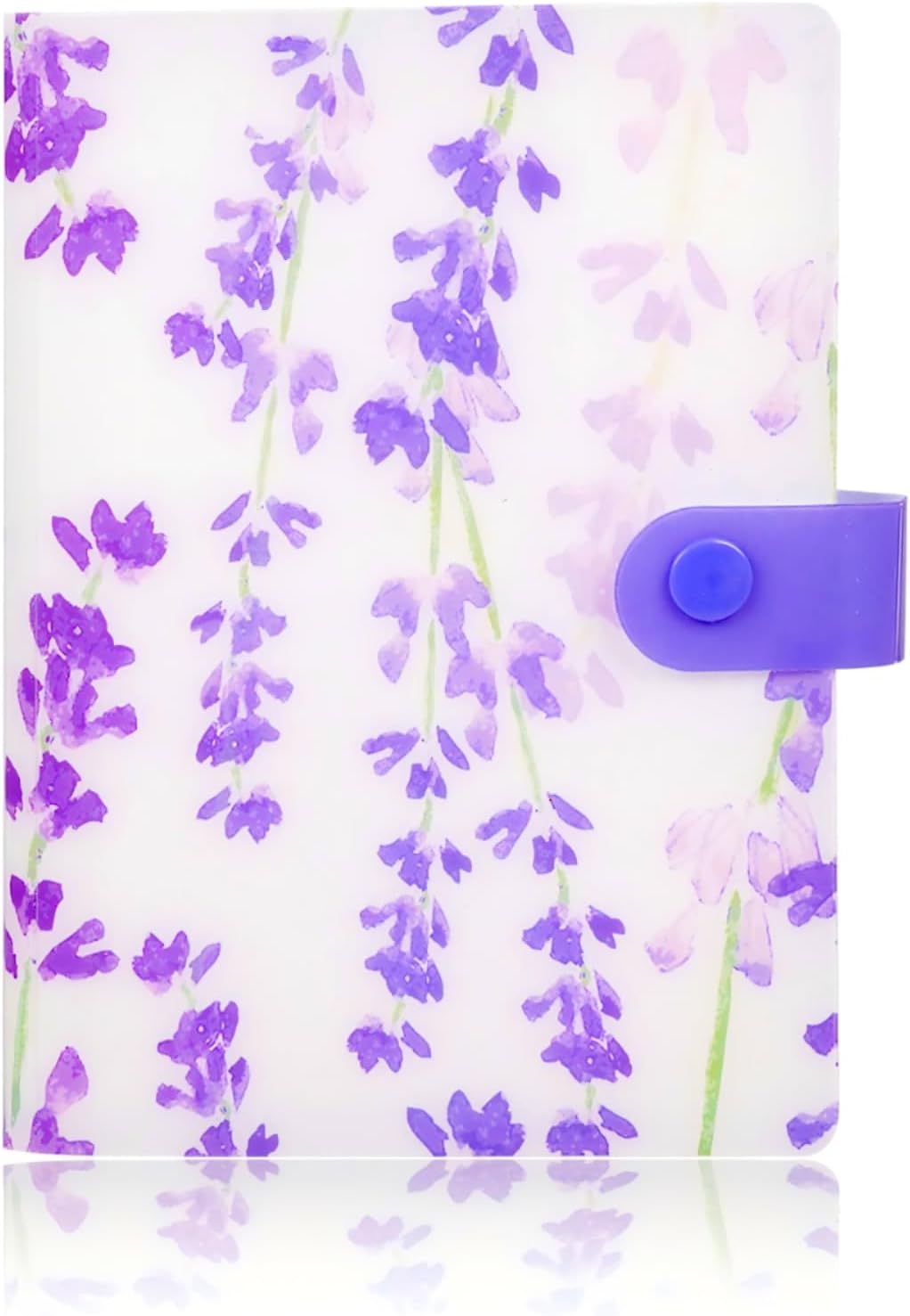 Receipt Coupon Organizer 104-Pocket Small Accordion Binder 6.7X4.8 - Nature Purple