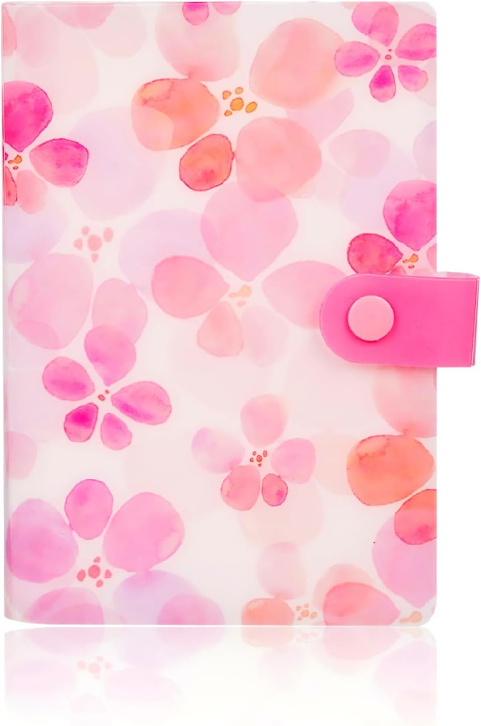 Receipt Coupon Organizer 104-Pocket Small Accordion Binder 6.7X4.8 - Nature Pink