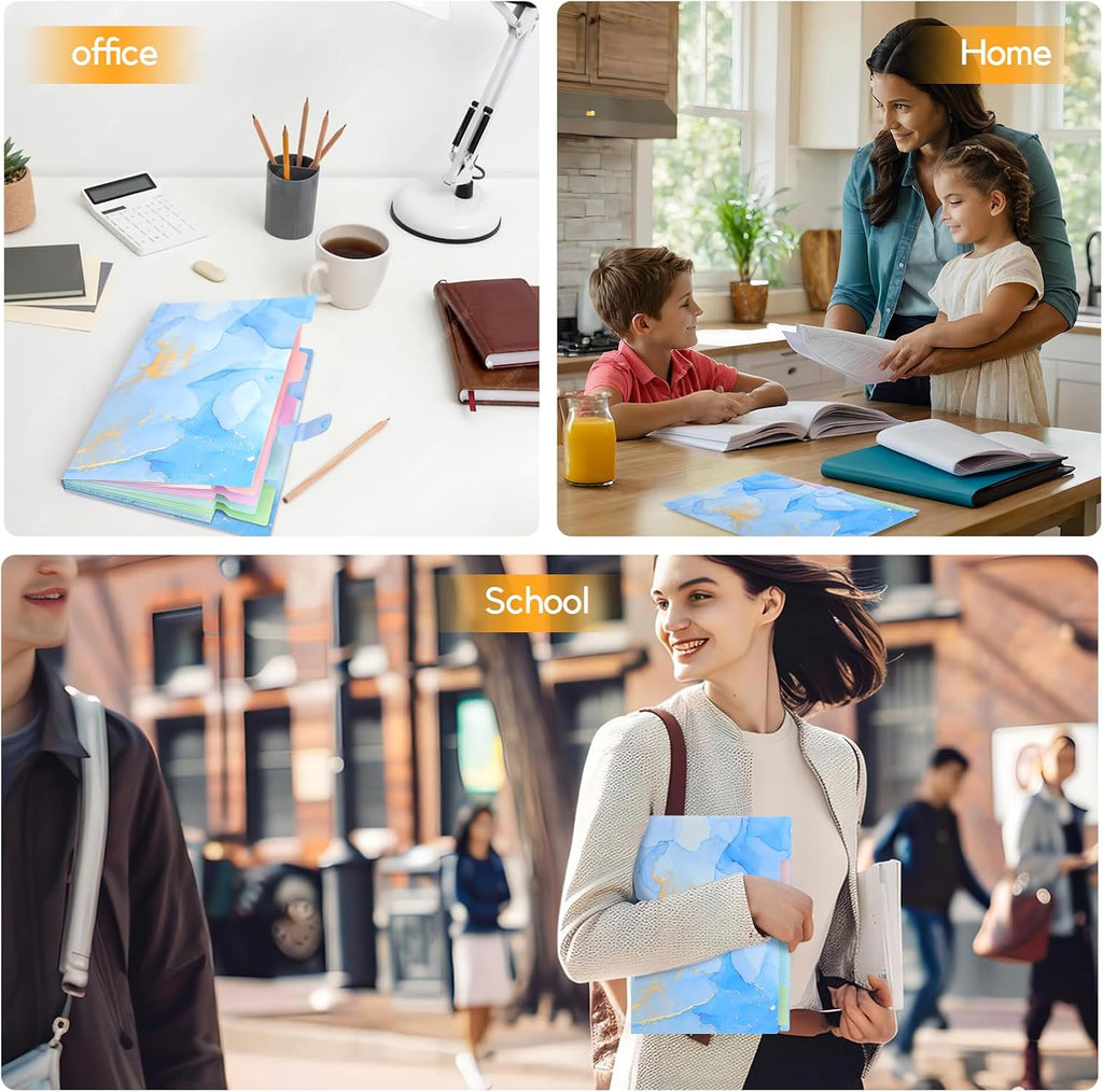 Expanding File Organizers for Office Documents, Study Notes - Blue Gold