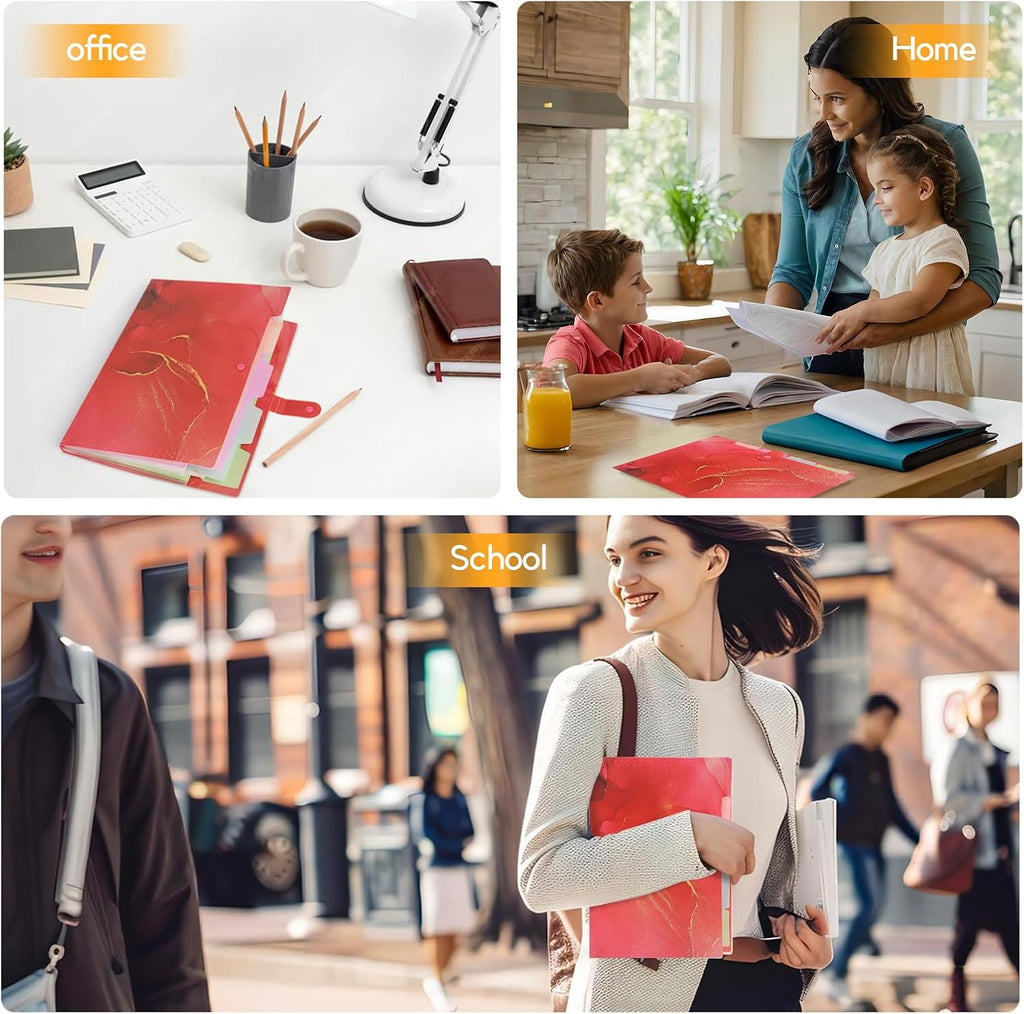 Expanding File Organizers for Office Documents, Study Notes - Rose Gold