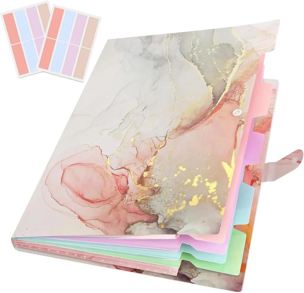 Expanding File Organizers for Office Documents, Study Notes - Grey Gold