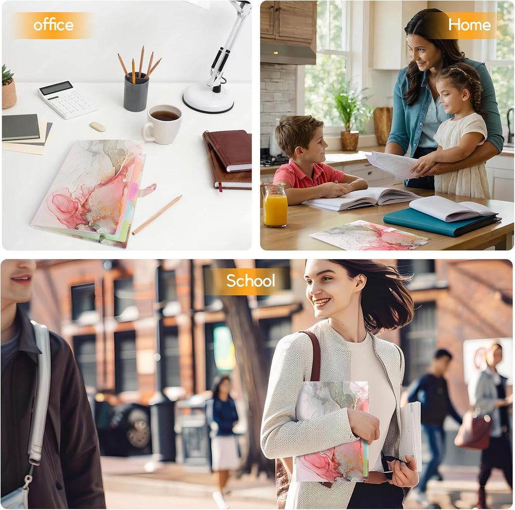 Expanding File Organizers for Office Documents, Study Notes - Grey Gold